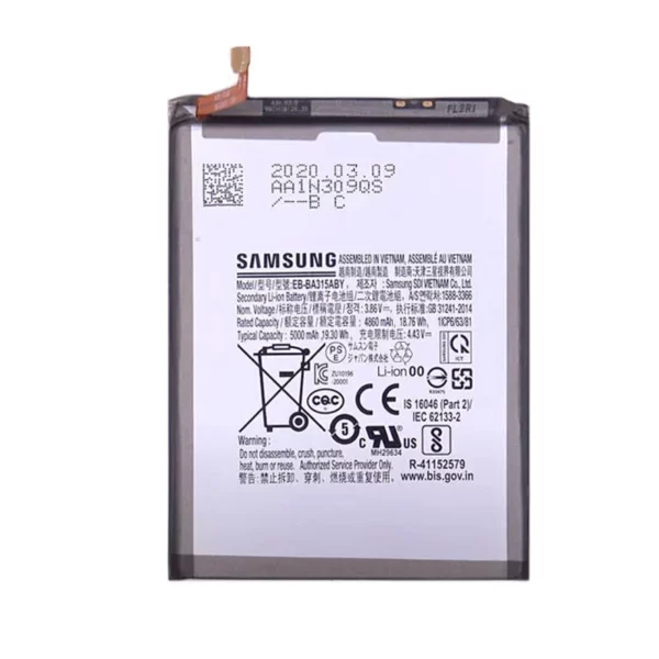 باتری اورجینال سامسونگ Samsung Galaxy A32 4G با کد فنی EB-BA315ABY